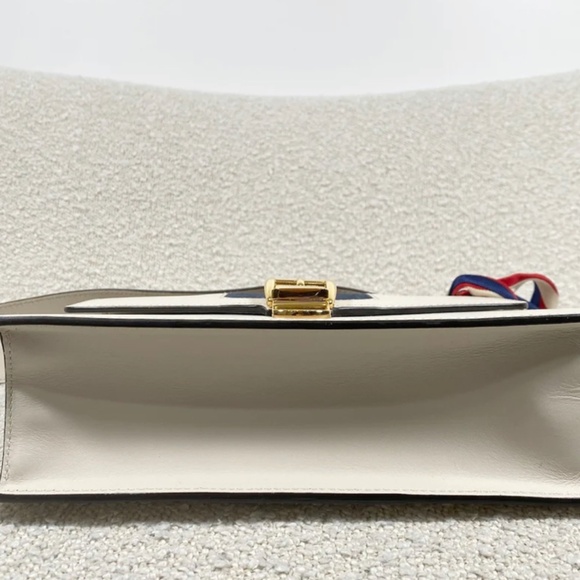 Authentic Pre-Owned Gucci Sylvie Shoulder Bag White - Picture 15 of 16